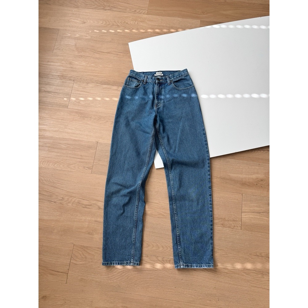 Vintage LL Bean Jeans Medium Wash Denim Classic Relaxed Fit 28 High Waisted